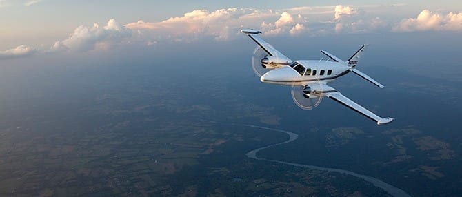 For the Cheyenne Turboprop training course, we offer a 3-day initial training course that consists of around 22 hours of total training. We also have a 2-day recurrent course consisting of about 16 hours depending on individual requirements.